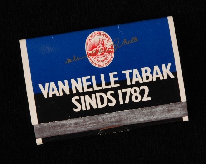 Collectiestuk Lucifermapje Met Van Nelle Tabak Sinds 1782 Museum